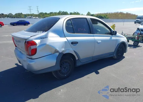 2000 Toyota Echo из США, поврежденный, VIN JTDBT1234Y0051445